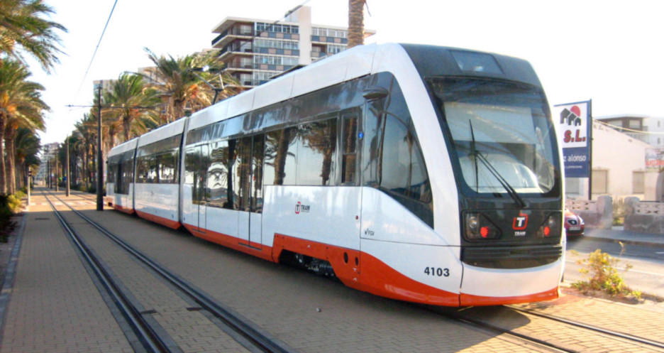 El tren -TRAM de Alicante, ha acreditado la versatilidad de este medio de transporte