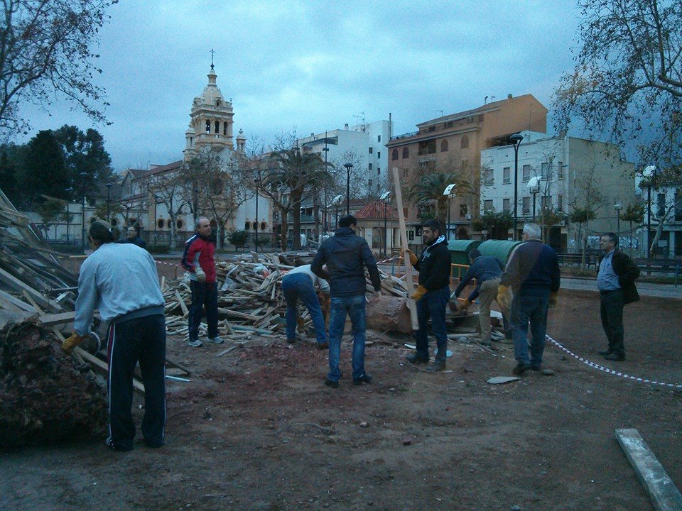 Hoguera por la mañana2