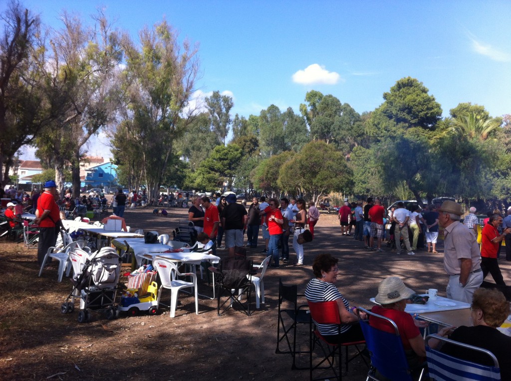 Paella organizada por IP el año 2013