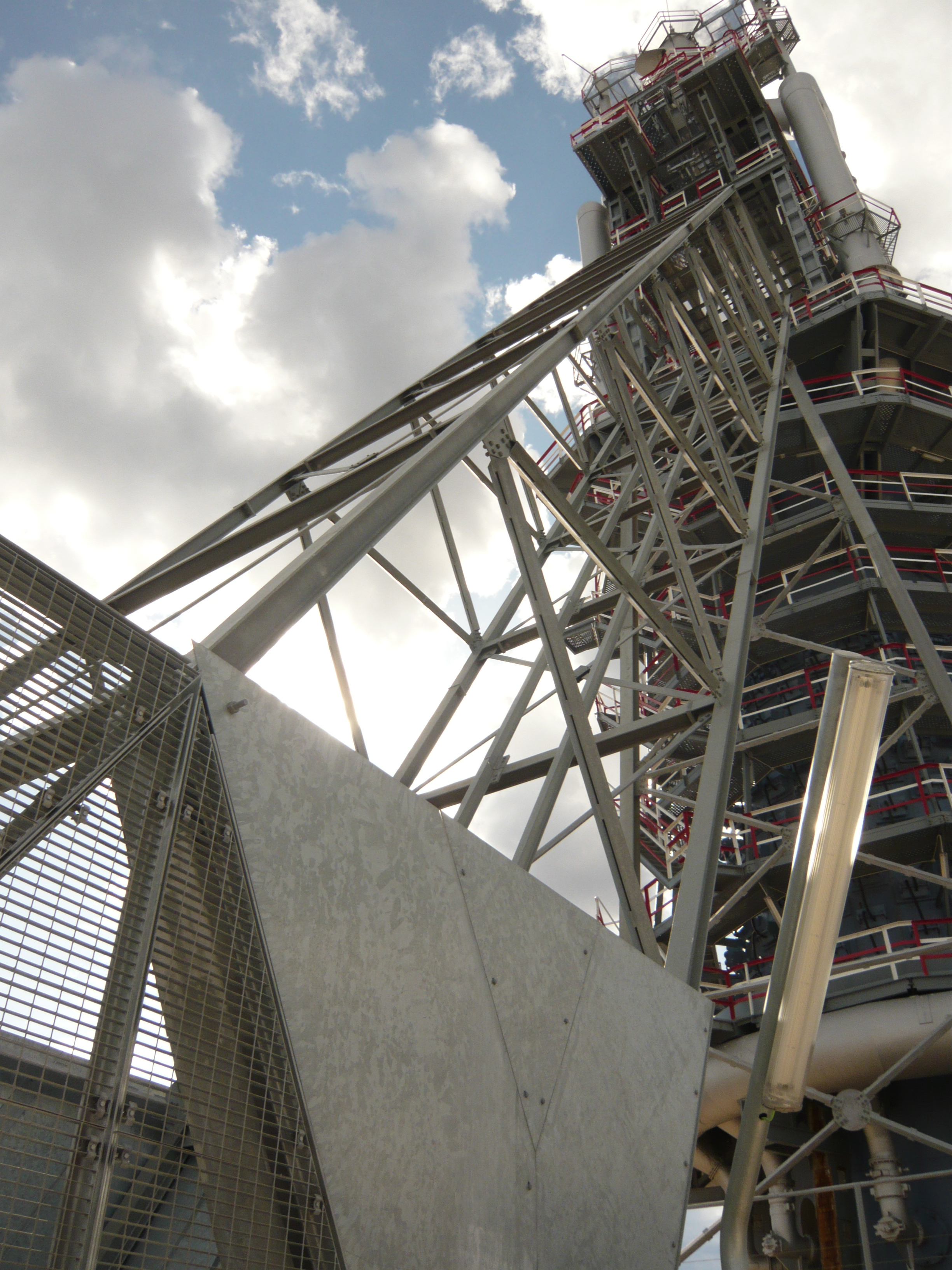 Estructura donde irá instalado en elevador