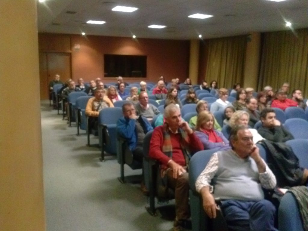 Publico asistente a la presentación