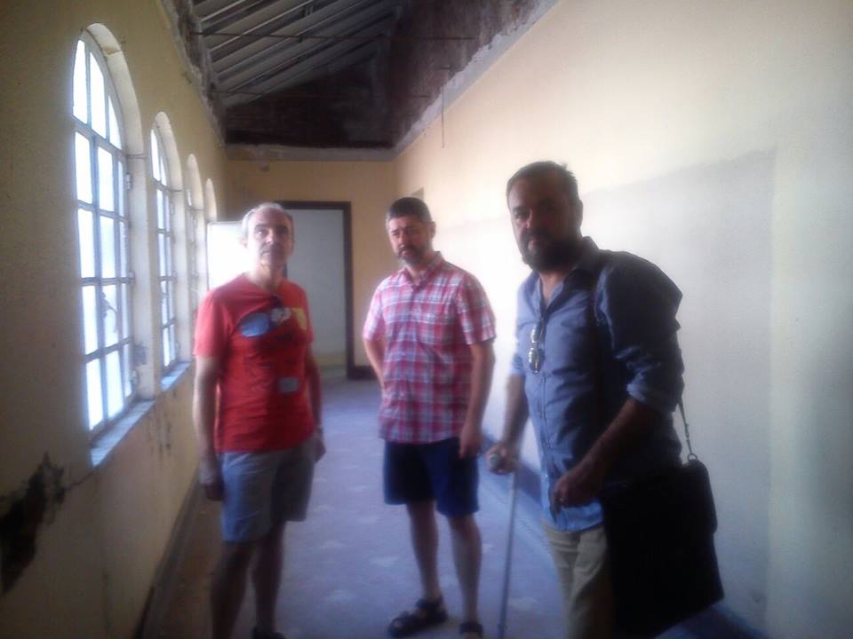 Visita que realizaron los concejales de Iniciativa Porteña a la primera planta del Casino