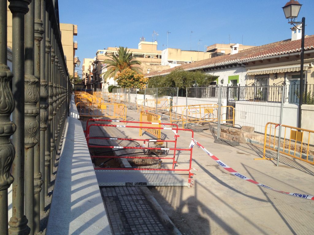 Estado en el que se encuentran las obras del Barrio Obrero