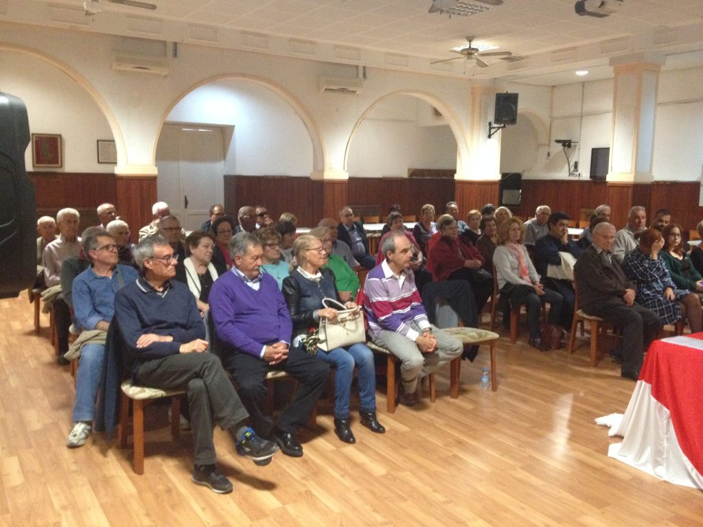 Momento en que comienza la asamblea