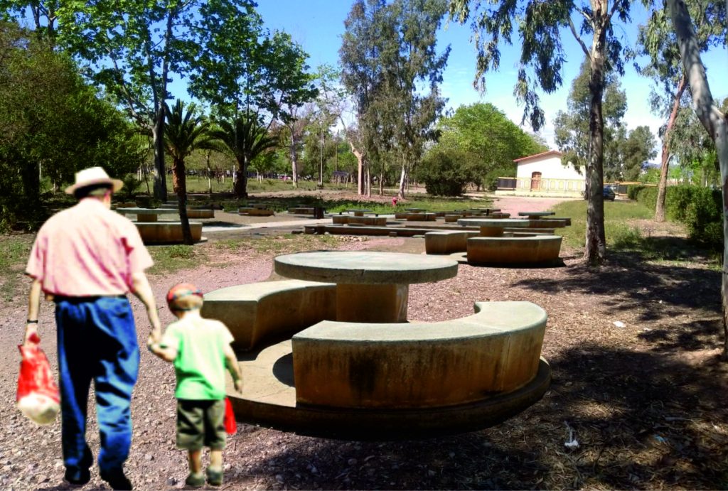 Recreación de la zona de Picnic