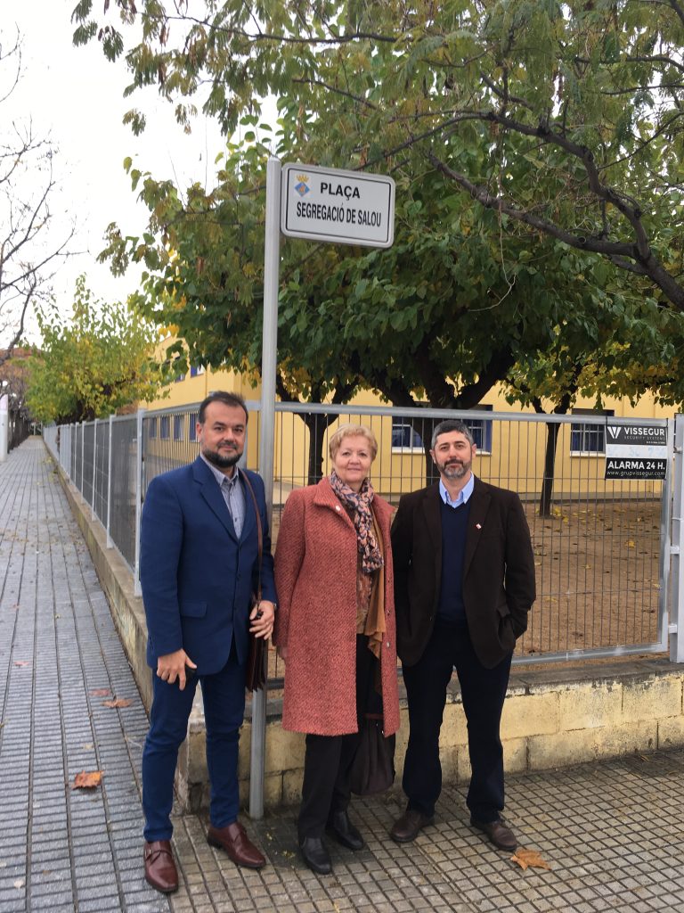 Juan Guillén (concejal de IP), Pilar Berná (Presidenta de IP) y Manuel González (Portavoz de IP)