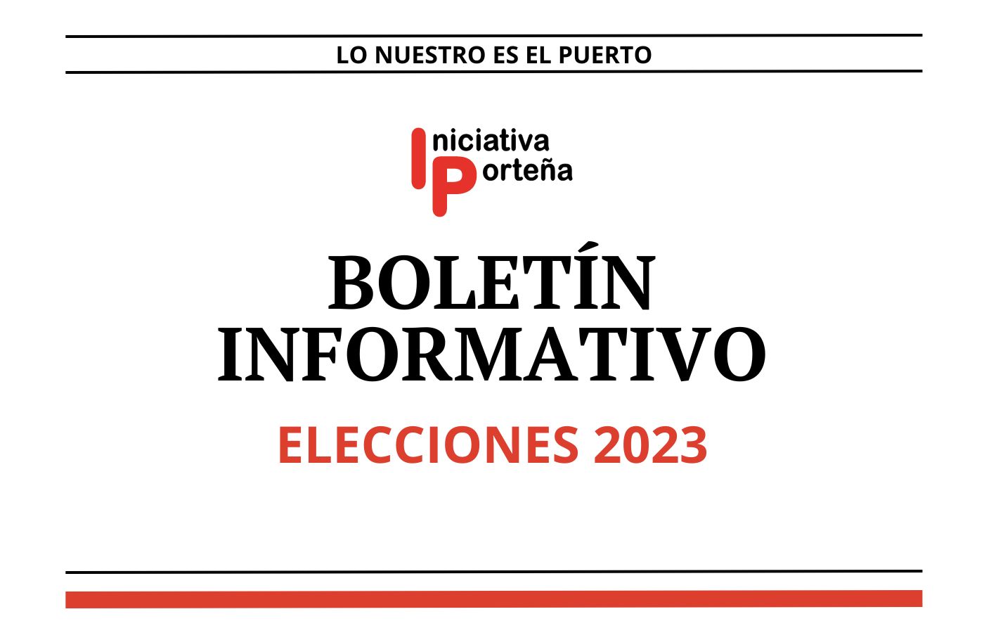 Boletín Informativo: Elecciones 2023